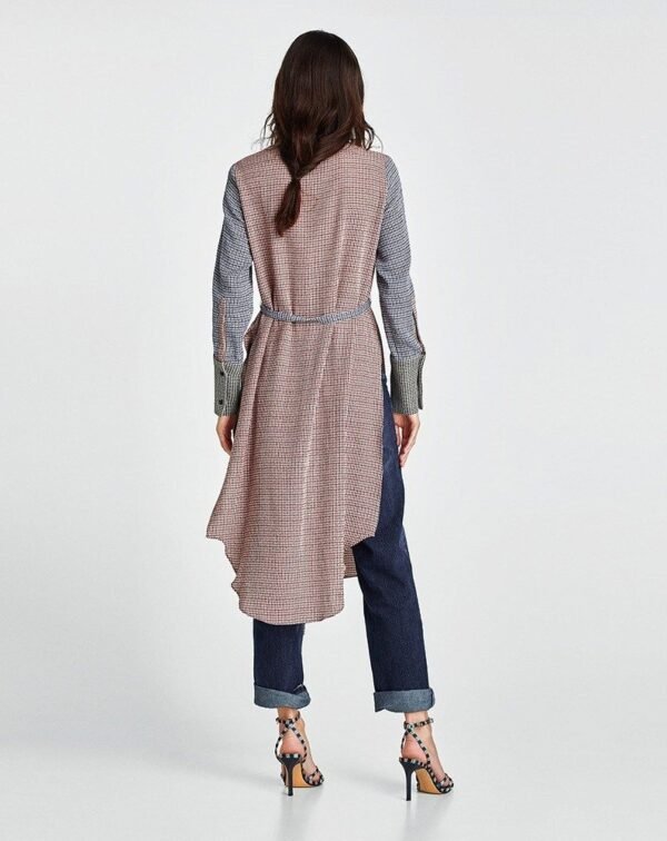 Checked tunic - 图片 3